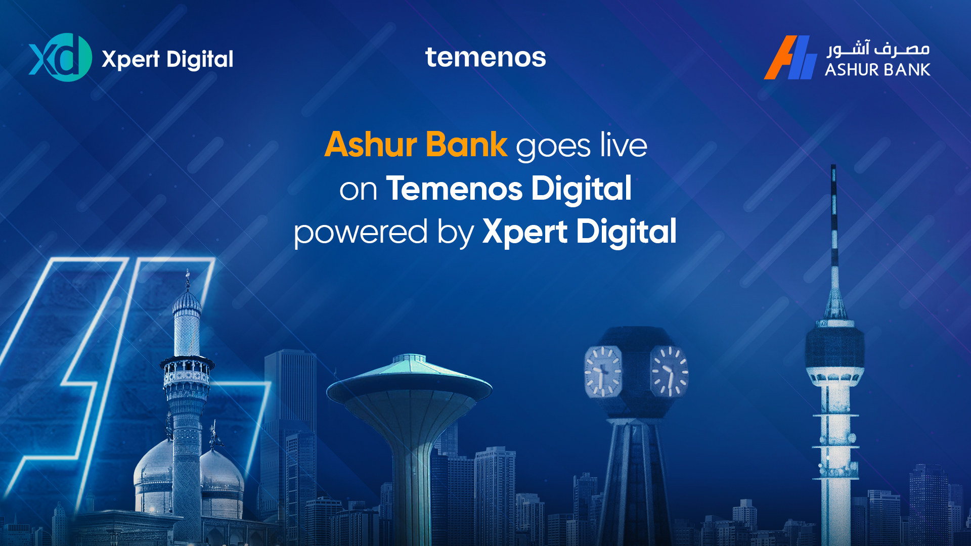 Transforming Digital Banking in Iraq: Ashur Bank goes live on Temenos Digital powered by Xpert Digital